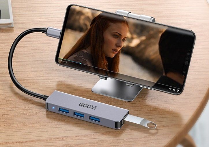 Unità & Adattatore: USB-C auf USB 3.0 / 2.0 Hub - 4 Port – Nuovo e nell'imballaggio originale da Niederglatt ZH venduto da K1r7 2