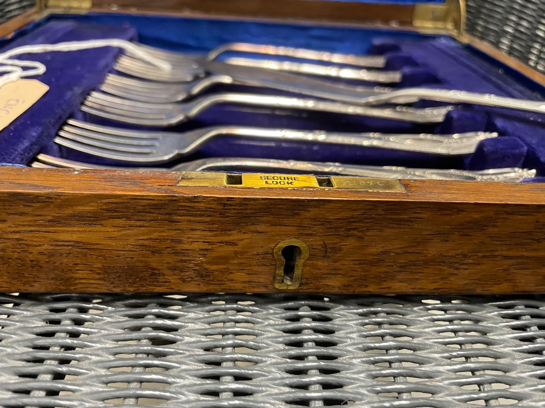 Set di posate: Fischbesteck Silber England 1850 – Usato da Zürich venduto da natsch03 3