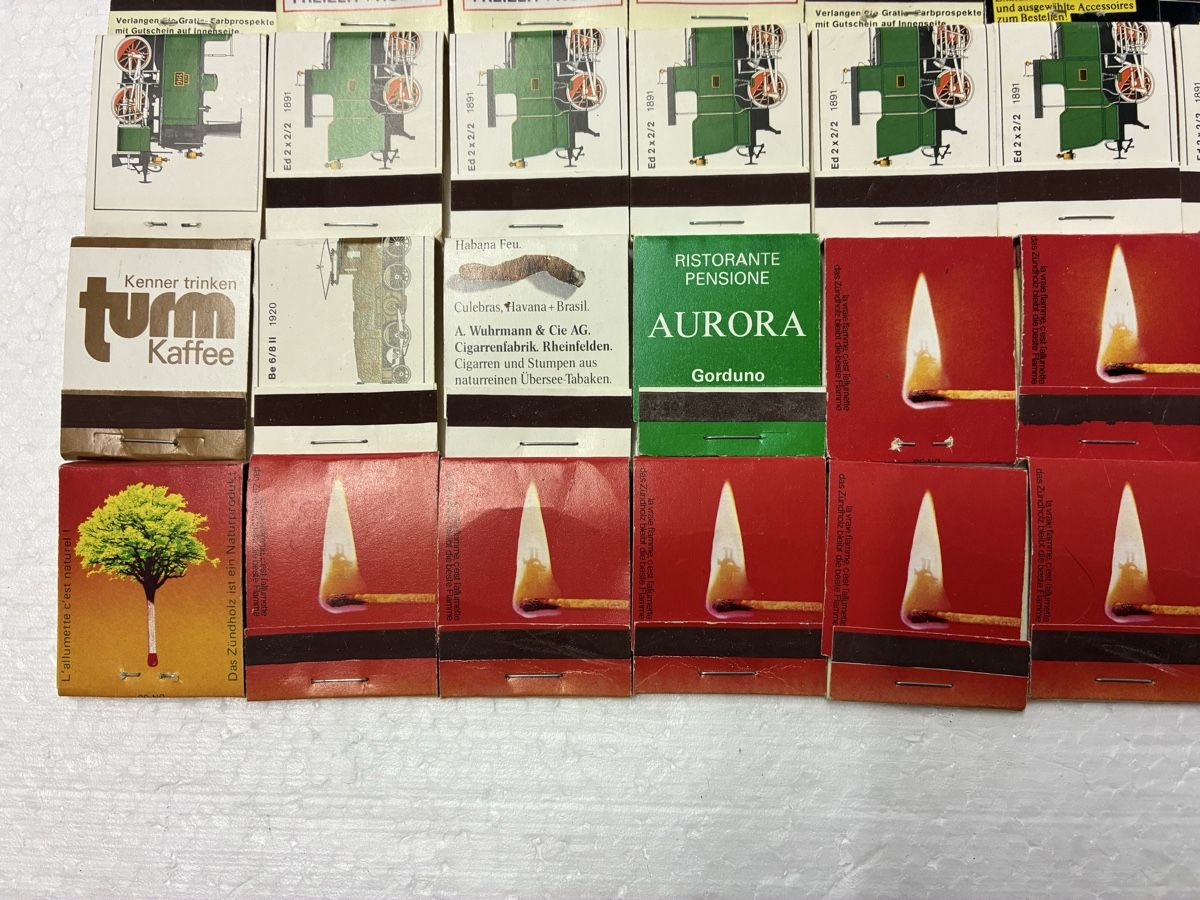 Accendini: 68 Stk alte Zündholzbriefli – Usato da Bubendorf venduto da Mia111 1