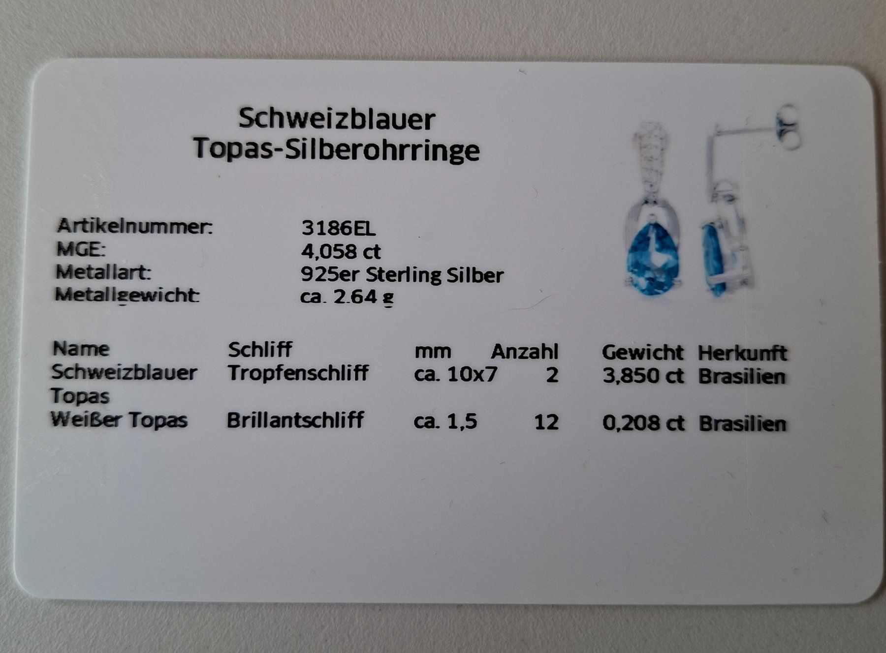 Ohrringe & -stecker: Modeschmuck Ohrstecker – Neu (gemäss Beschreibung) aus Cham von can_jpf6 1