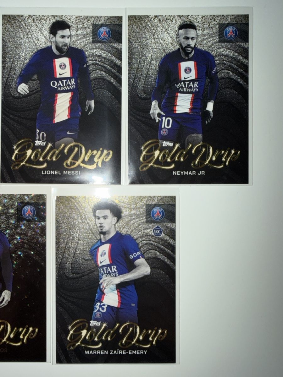 Topps Sammelbilder & Trading cards: Topps - PSG Paris SG GOLD DRIP Bundle Lot – Gebraucht aus Cernier von Kairjo 2