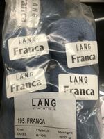 7 X WOLLE LANG FRANCA - LOT-651
