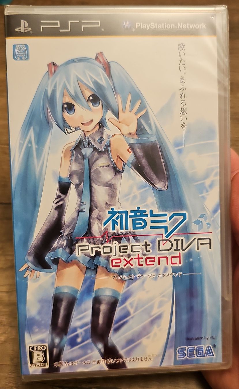 Sony Giochi: Hatsune Miku: Project Diva Extend PSP - Sealed – Nuovo e nell'imballaggio originale da Basel venduto da Bimgbum