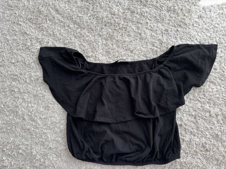Schwarzes Tally Weijl Sommer Top, Grösse M