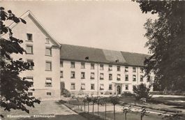 Münsterlingen (TG) Kantonsspital mit Garten und Baumallee