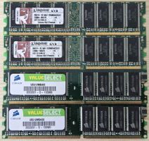 4 x 512 MB DDR 400MHz PC 3200 RAM
