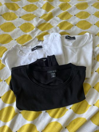 Lot de 3 crops tops L 🪩