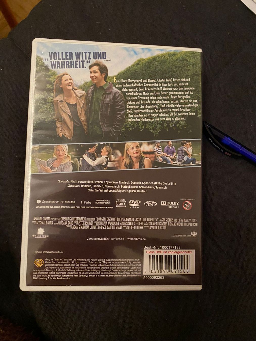 Tutti i DVDs: DVD "Verrückt nach dir" – Usato da Bern venduto da jbern3012 1