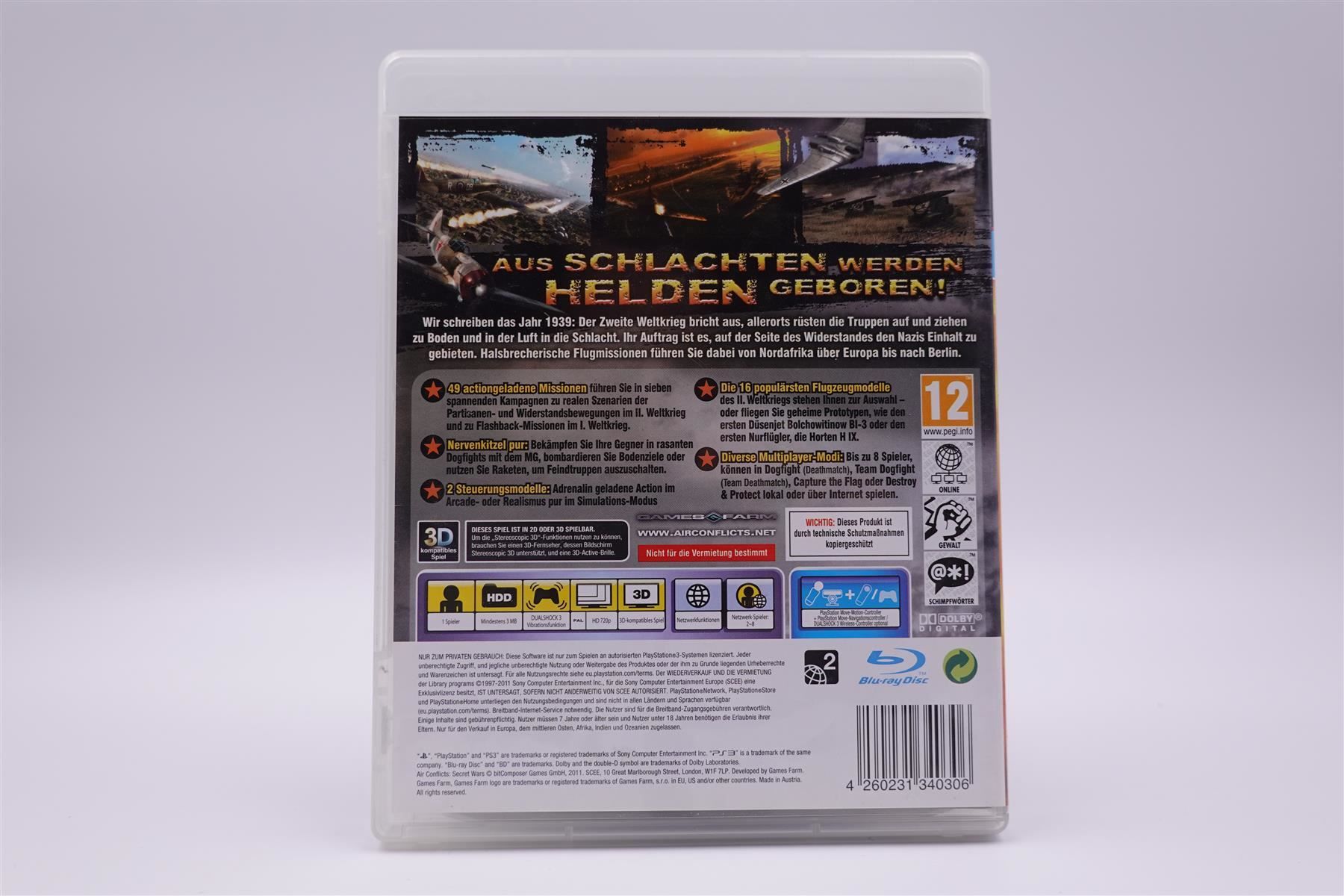Sony Giochi: Air Conflicts Secret Wars (PS3) – Usato da Herisau venduto da ZelliZone 1