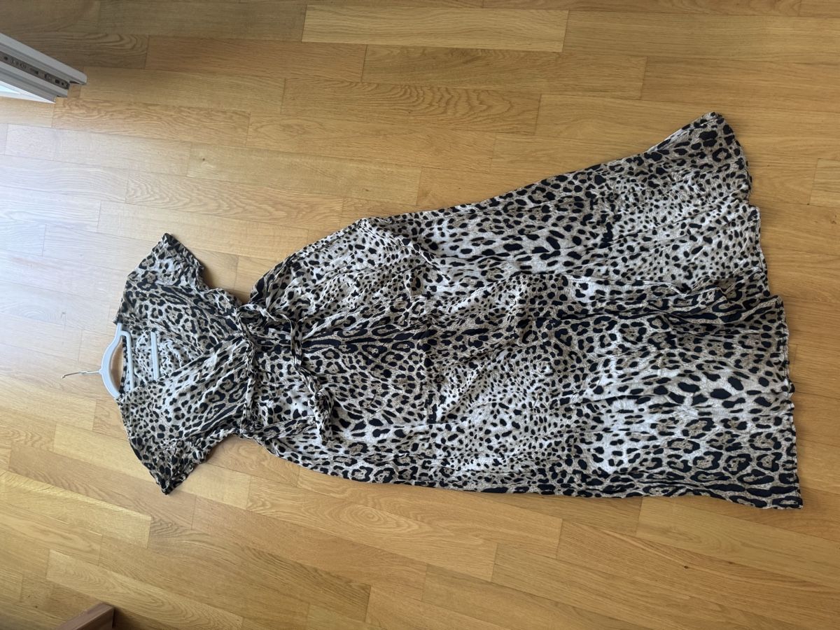 Vestiti: Leopard Kleid Maxi Gr S – Usato da Unterengstringen venduto da Cuz_5555 3