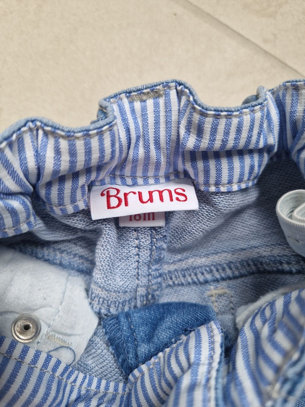 Pantaloni: Jeans, Gr. 86  v. Brums, 18 Mte, sehr herzig – Usato da Arlesheim venduto da Vera6 4