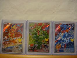 First Partner Serie 3 -Mudkip-Treecko /Torchic  EN