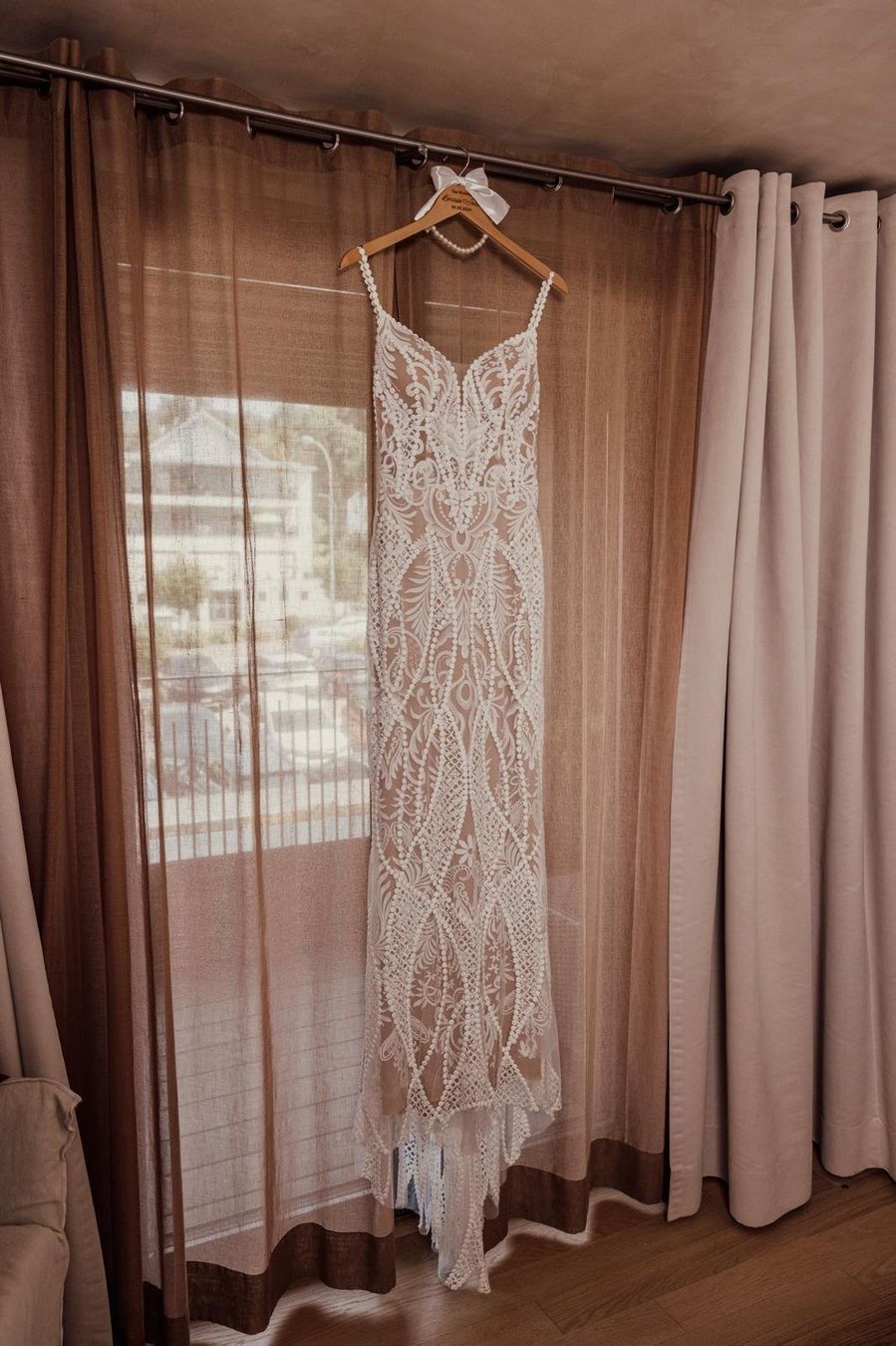 Vestiti: Secondhand Brautkleid von Mode de Pol, Grösse 36-38 – Usato da Brunnen venduto da Herzig-Brautmode 5