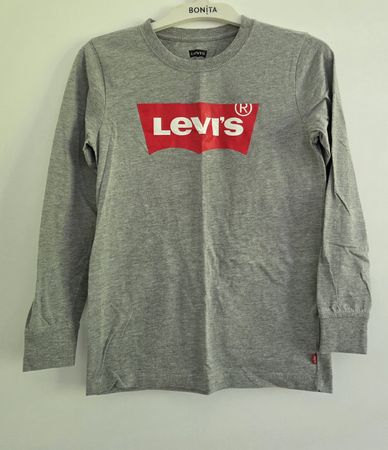 Levi's grey long-sleeve shirt, size 14A (164 cm) 