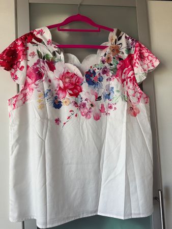 Leichte Sommerbluse Gr XL