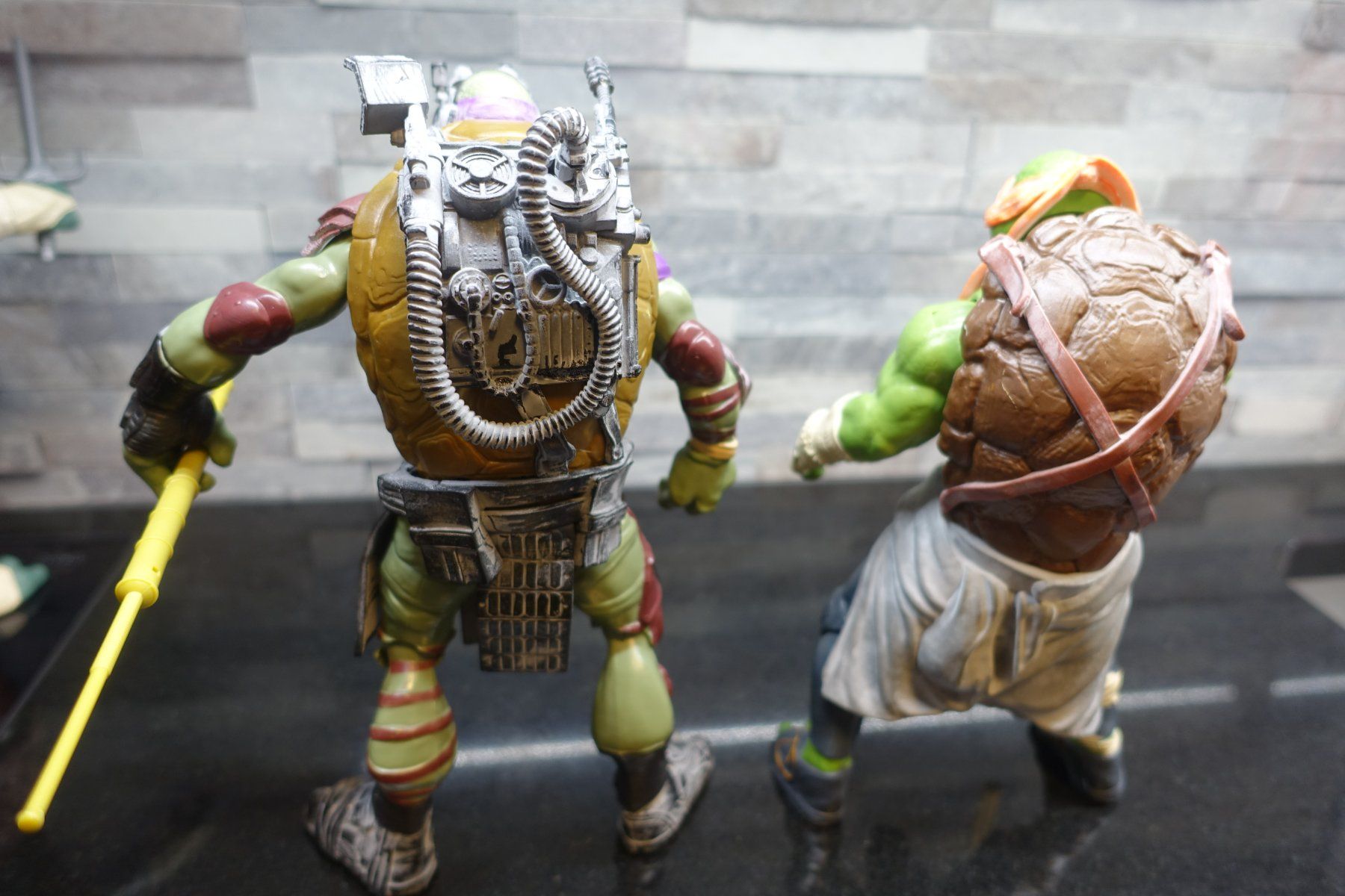 Statuette: 4 Stk. Turtles-Figuren – Usato da Belp venduto da Mazarron58 4