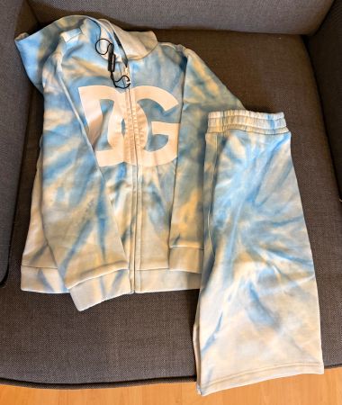 Dolce & Gabbana Jungen Set Hoodie & Shorts 98 cm - NEU