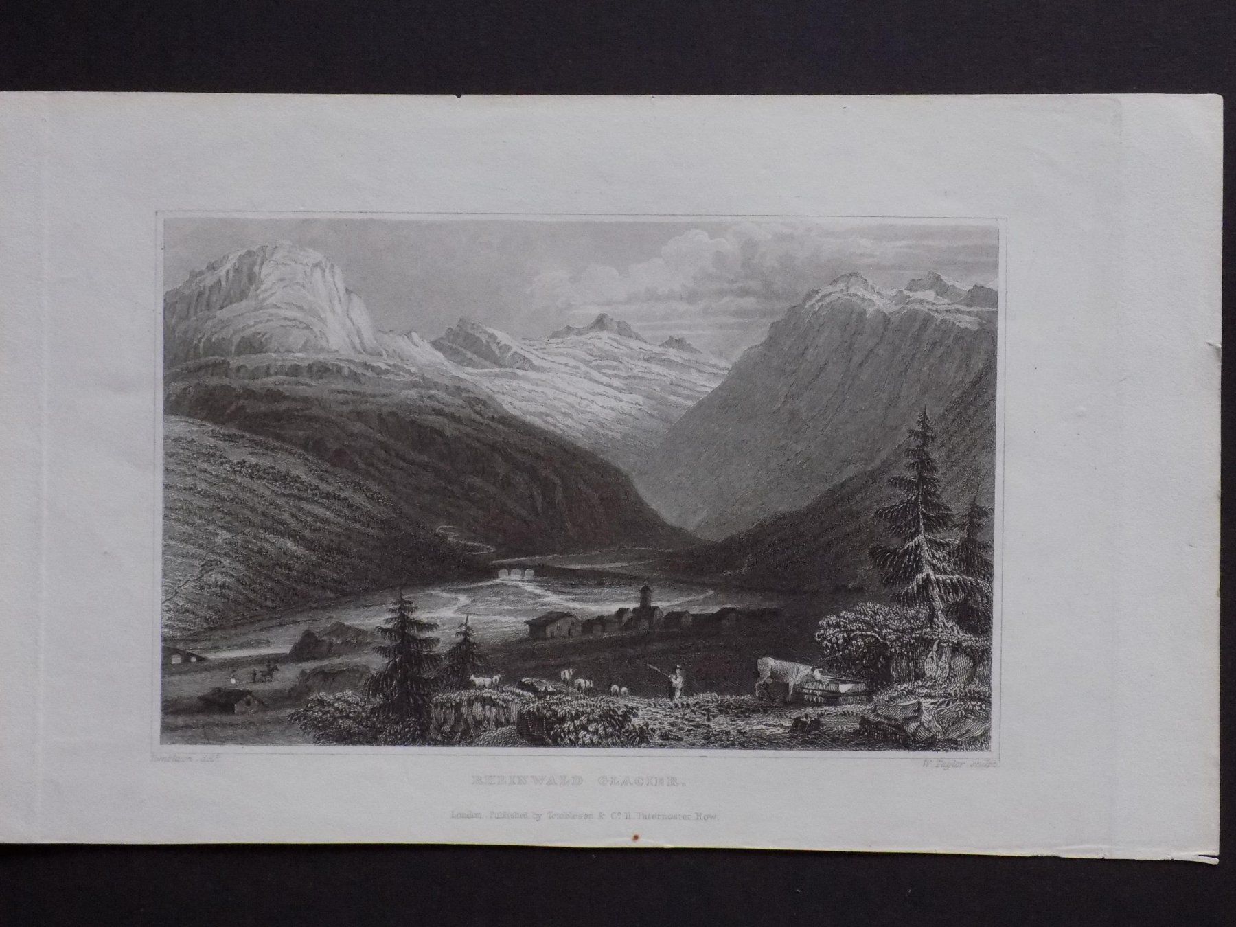 Stiche: Rheinwaldgletscher – Gebraucht aus Risch von Rischli15