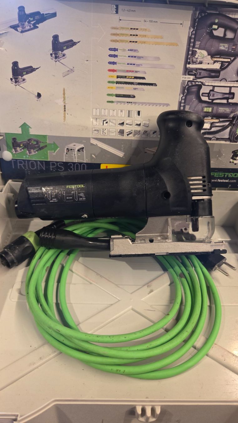 Festool Seghe: Festool Stichsäge PS 300 EQ mit Systainer – Usato da Schötz venduto da holz.wurm 2