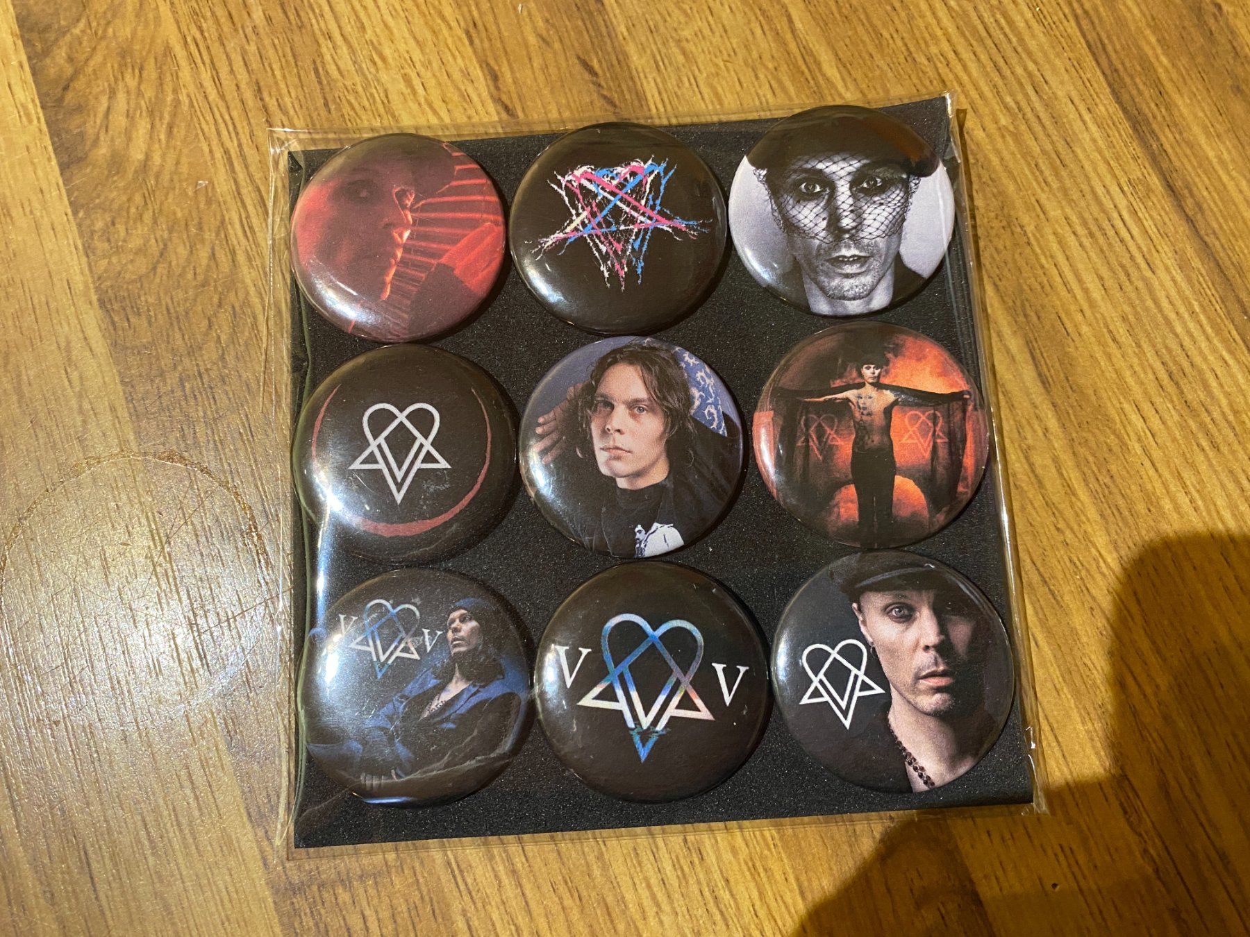 Calamite: HIM Ville Valo - Magnete – Nuovo e nell'imballaggio originale da Basel venduto da VinylLover68