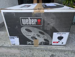 Weber Holzkohlegrill Original Kettle Premium 57 cm, schwarz 