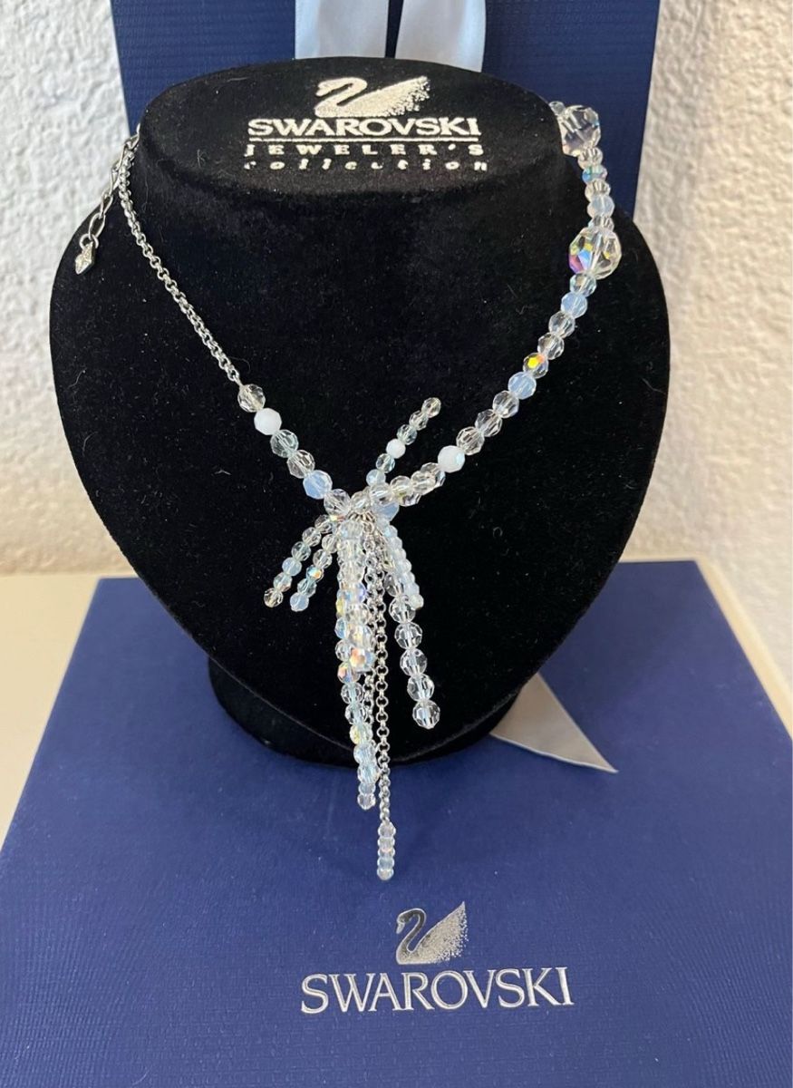 Catenine: Swarovski Kette neu – Nuovo (secondo la descrizione) da Biel/Bienne venduto da Peeeep10