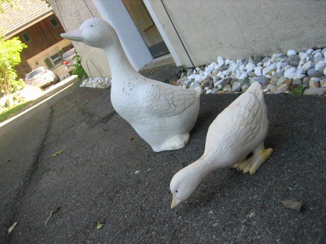 Statuette: 2 Enten / Gänse aus Ton – Usato da Winterthur venduto da Lunaticalpha1 2
