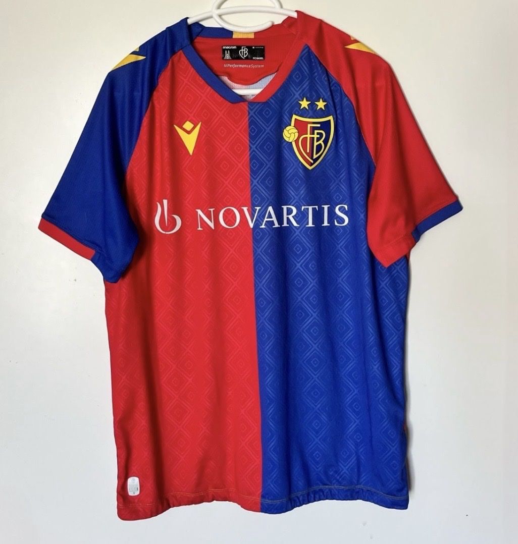 Canottiere & Pantaloni: Fc Basel Macron Trikot 2022-23 Heim Grösse M – Nuovo (secondo la descrizione) da Basel venduto da kleinerprinz