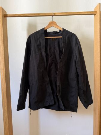 KAPITAL KOUNTRY Designer Kimono Jacke – Schwarz
