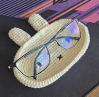 Panier crochet décoratif Miffy lapin blanc, fait main