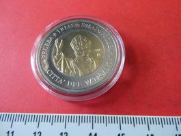 Vatikan 2009, 2 Euro - Specimen/Probe mit Zertifikat