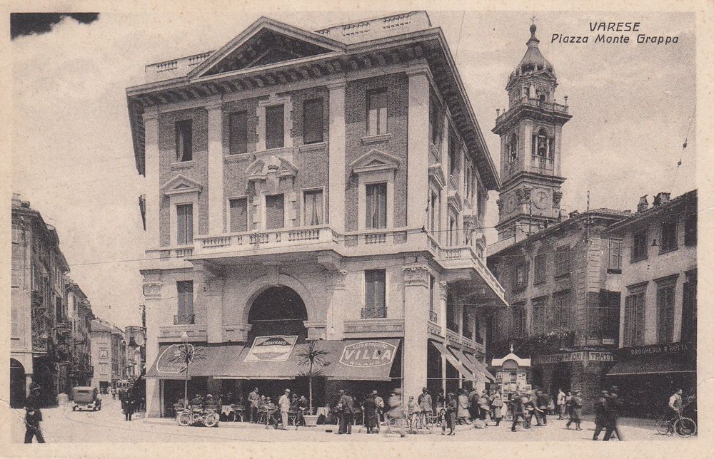 AK Varese Piazza Monte Grappa Animatissima 1910 Kaufen auf Ricardo
