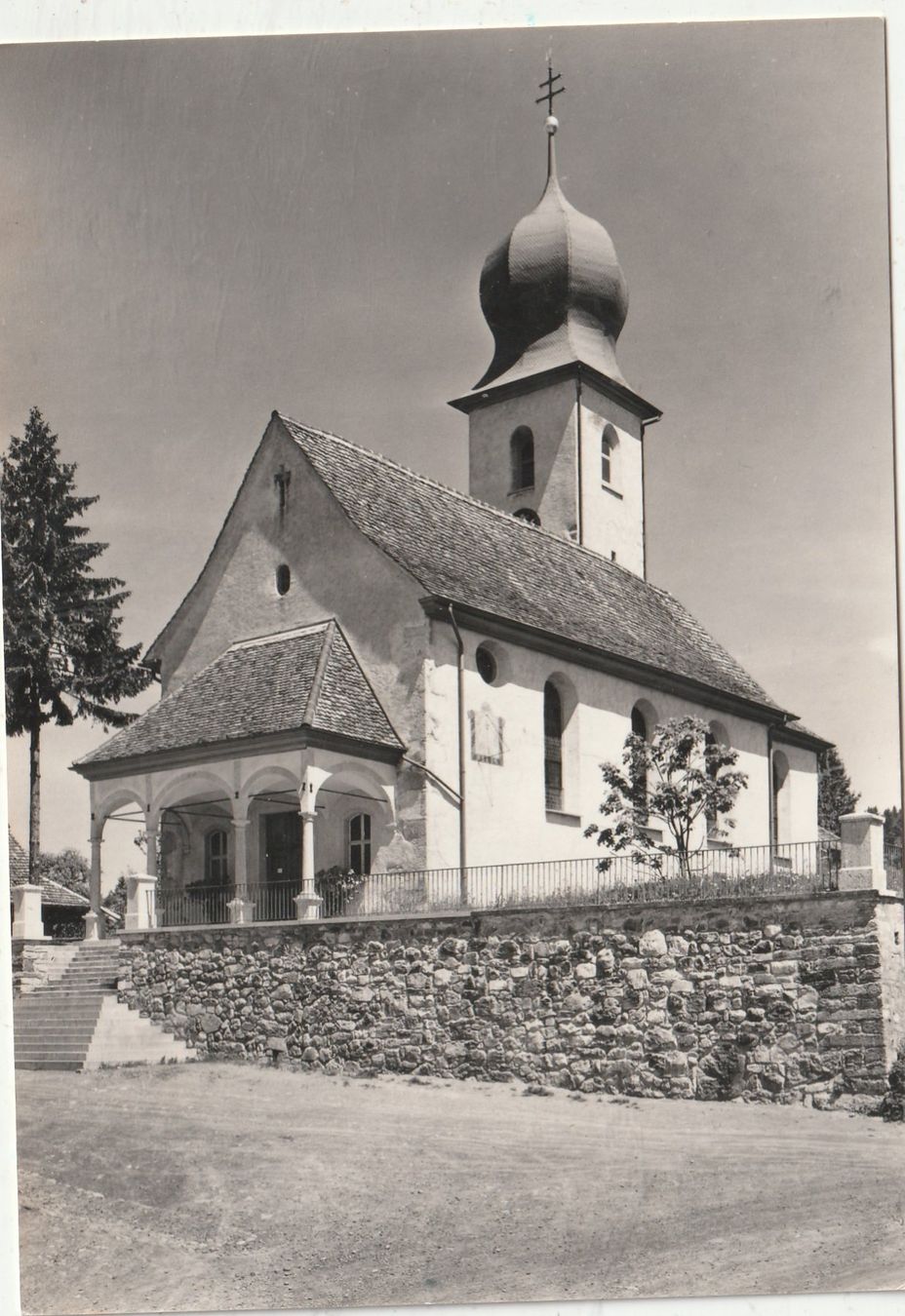 Cartoline postali: Alte Kirche von Oberschongau – Usato da Lumbrein venduto da made02