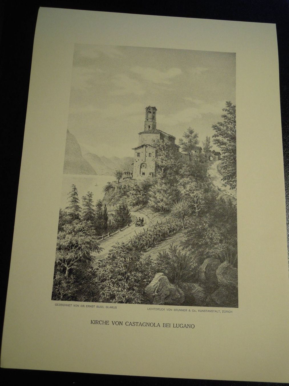 Dipinti: Lichtdruck, 6 Bleistiftzeichnungen – Nuovo (secondo la descrizione) da Muri b. Bern venduto da Silberqualle 5