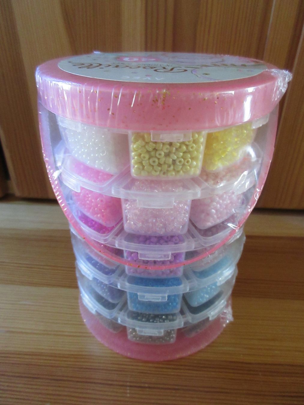 Perlen (unechte): Rocaille Perlenset Box 40 Farben – Neu und originalverpackt aus Kaisten von renault015 2