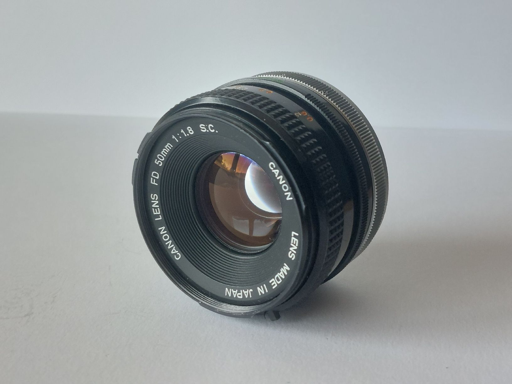 Canon Objektive: Canon FD 50mm f1.8 S.C. – Gebraucht aus Schmitten FR von losim1