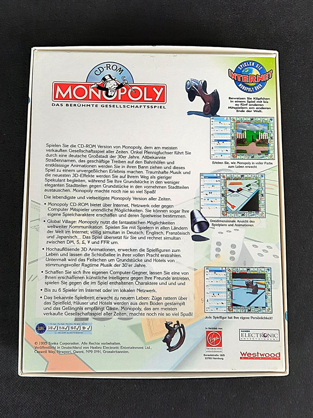 Giochi: MONOPOLY CD-ROM 1997 für PC – Usato da Beinwil am See venduto da Restwert_Beinwil 1