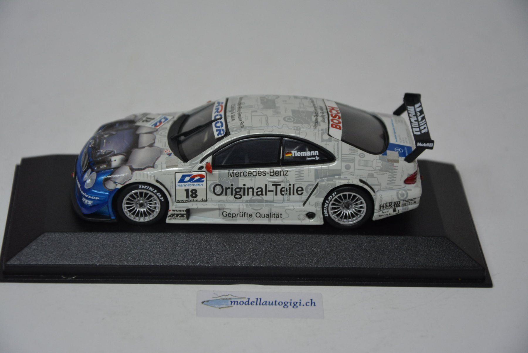 Mercedes-Benz Modellini d'auto: Mercedes CLK DTM 2000 Team Persson  1:43 – Nuovo e nell'imballaggio originale da Goldach venduto da Feivel9 1