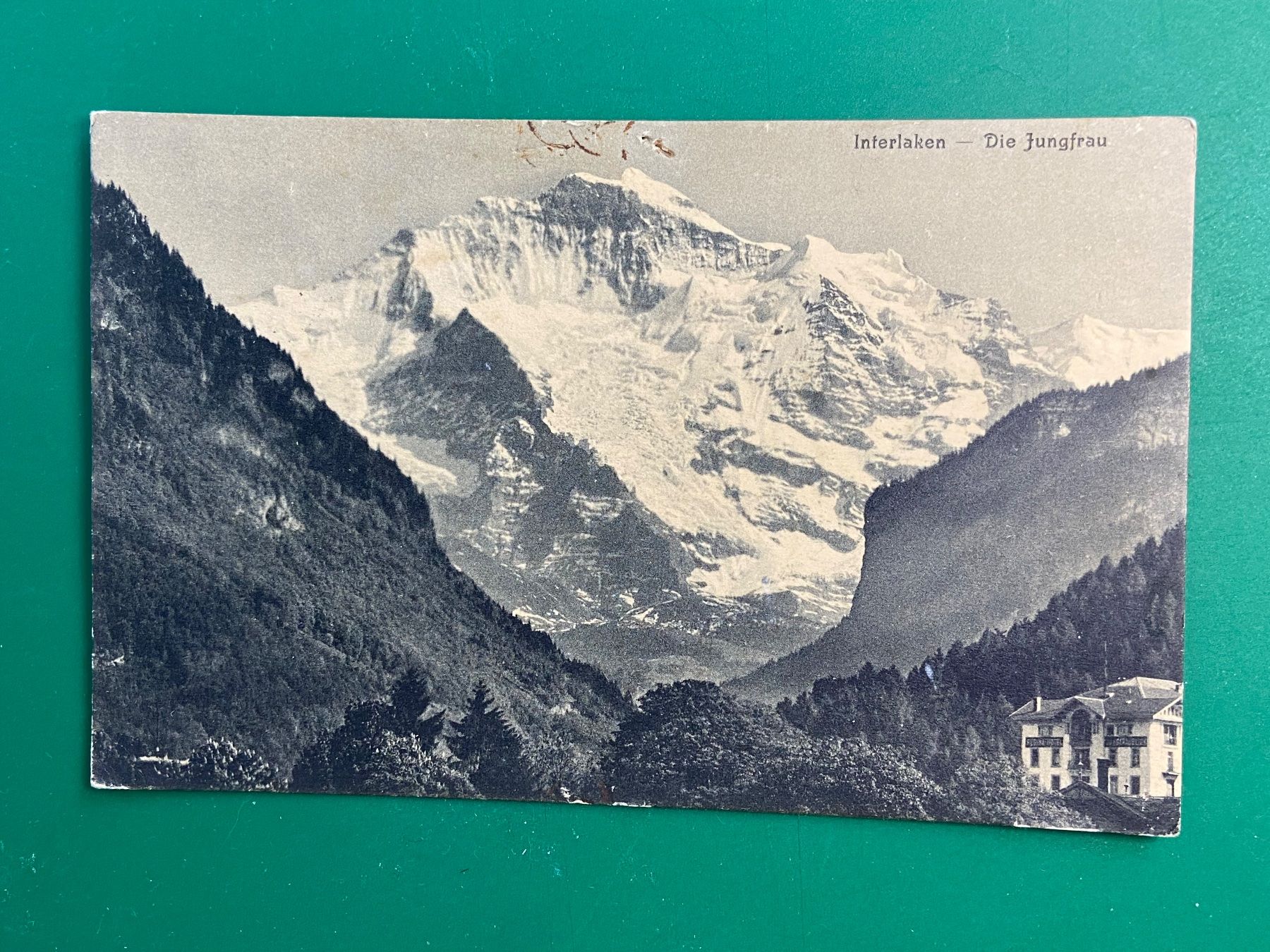 Cartoline postali: Interlaken - Die Jungfrau – Usato da Steg VS venduto da _vinci_