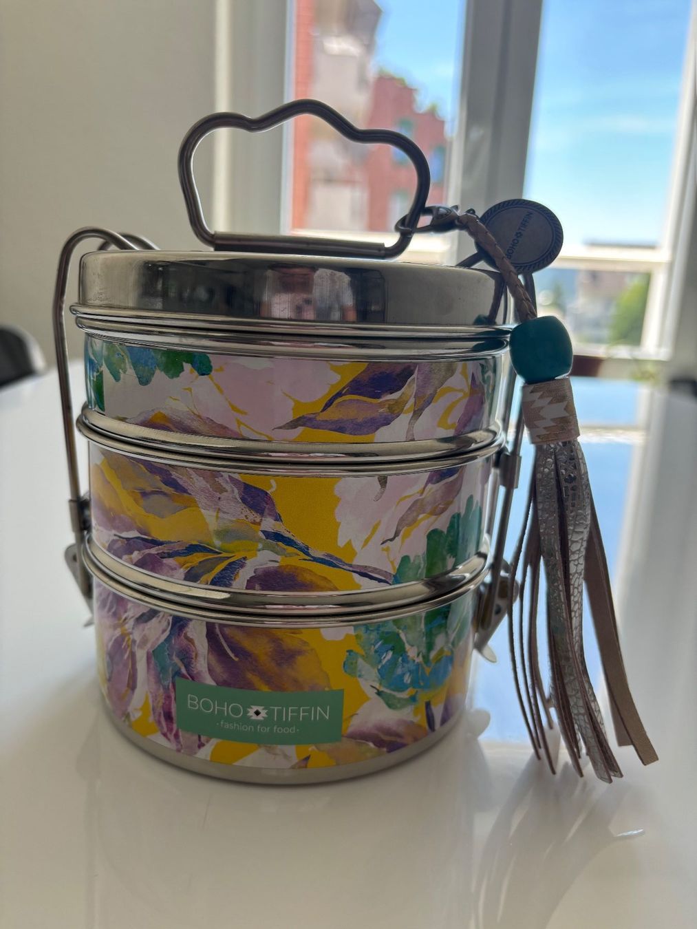 Behälter & Ähnliches: Boho Tiffin Lunch Box – Gebraucht aus Zürich von lui_r26y