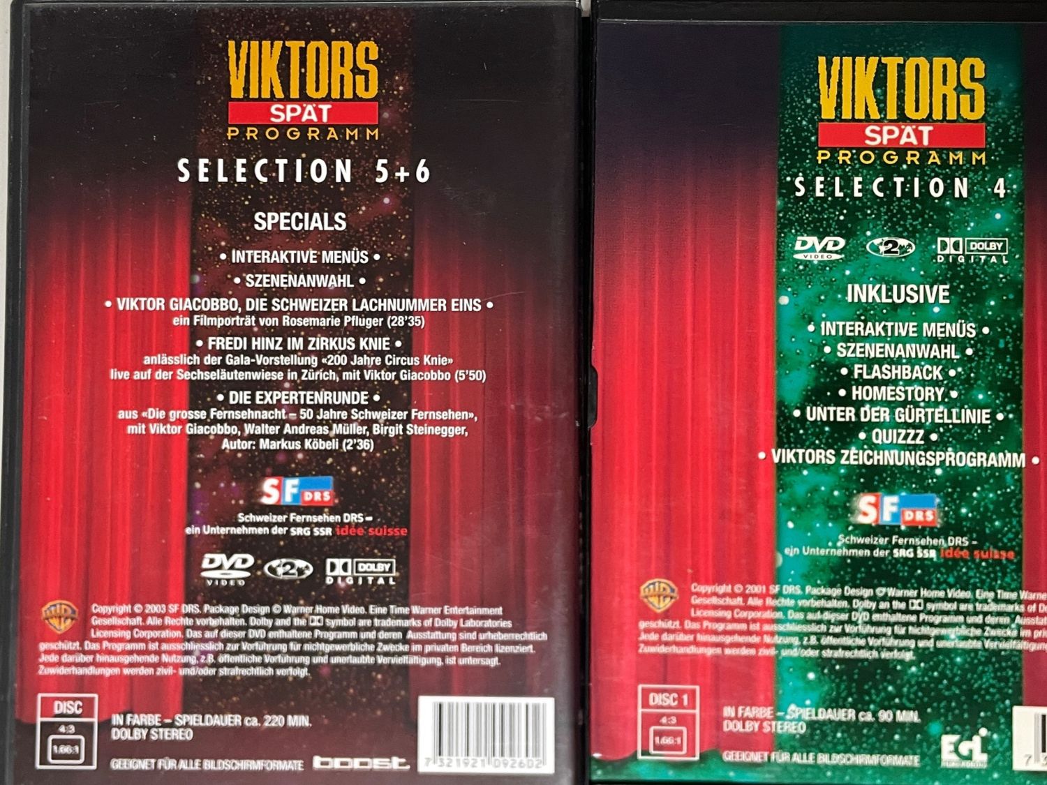 Tutti i DVDs: Viktors Universum 3x – Usato da Muri b. Bern venduto da AdidasCollector 4