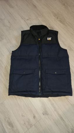 CAT Herren Winterweste Grösse XL warm gefüttert neuwertig