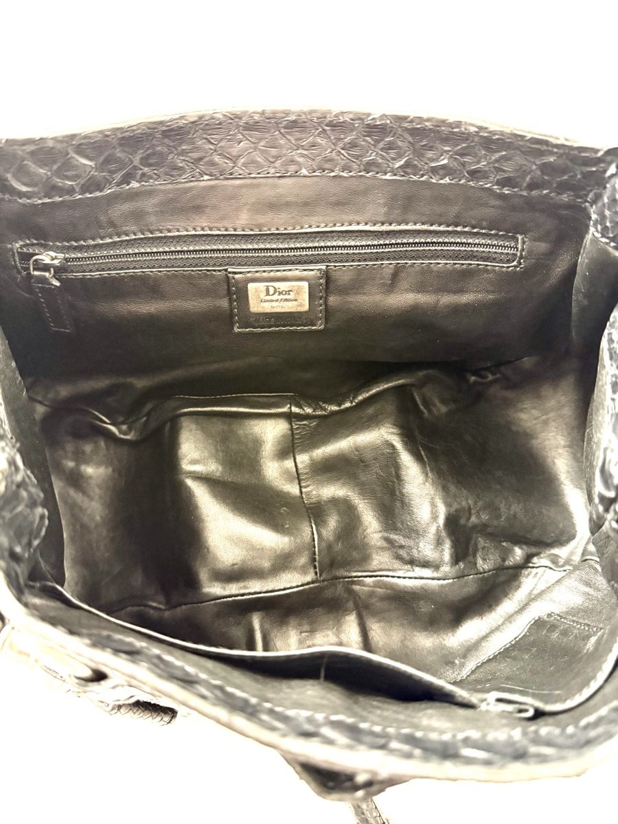 Dior Sacs femmes: Dior Handtasche Python Leder Schwarz - Top Zustand! – D'occasion à Zürich par Nazerali8002 9