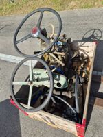 Hürlimann Oldtimer Traktor Lenkstöcke, Lenkräder, Gehäuse