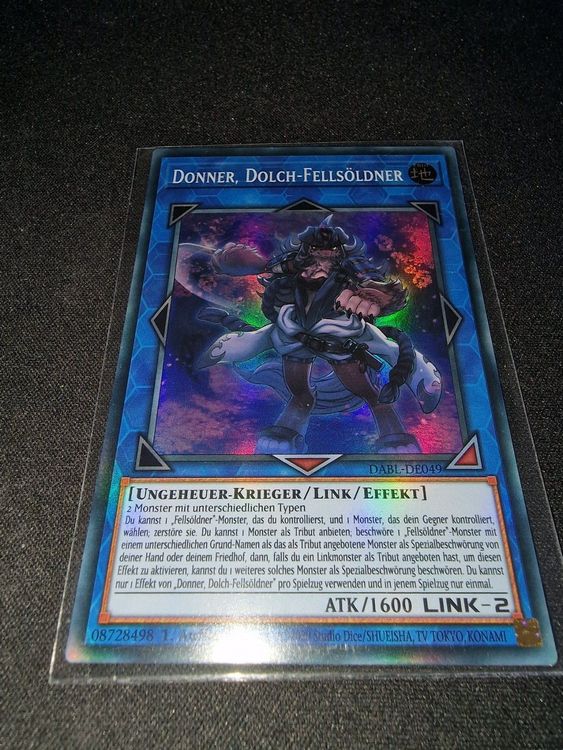 ROTD-DE029 Todfeind Grundpfeiler Super Rare 1. Auflage Deutsch - Yugioh Karte
