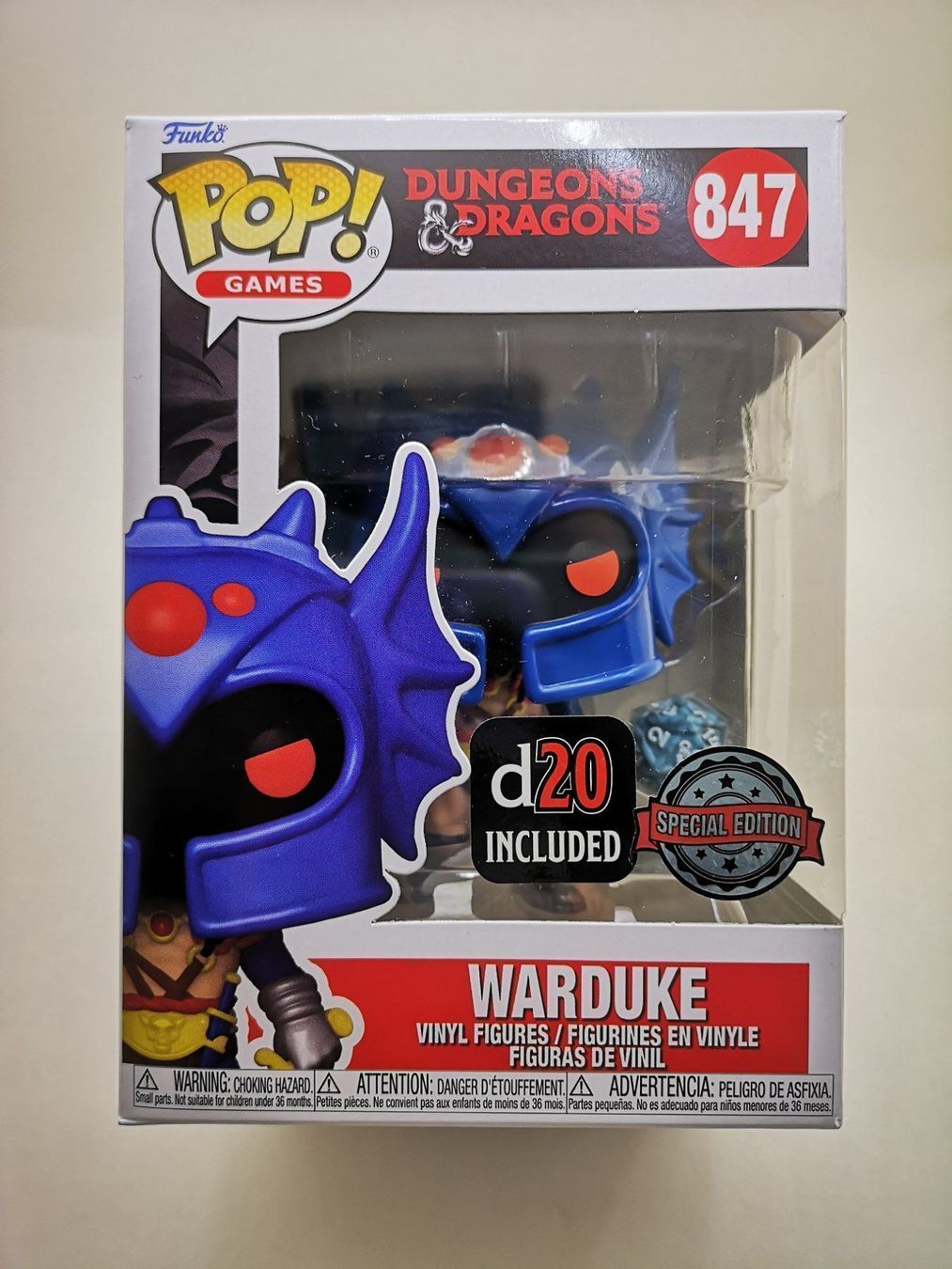 Funko Figuren: Funko Pop Warduke #847 – Neu und originalverpackt aus Riehen von _TheCollectorShop_