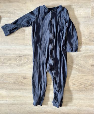 H&M Baby pyjama grau Grösse 92
