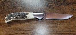 Coltello da collezione manico corno Fox 440