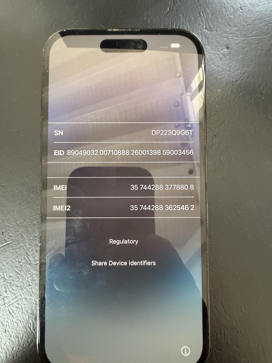 Apple Portables: Apple iPhone 14 Pro Max Graphite Damaged – Défectueux à Unterägeri par Bestbuy99 2