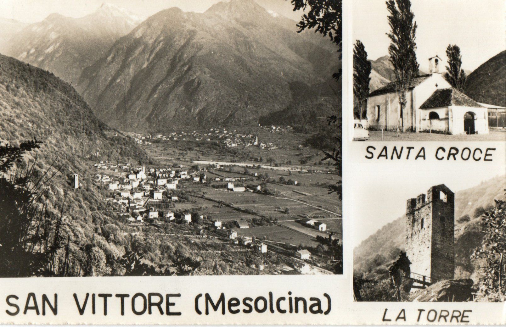 Cartoline postali: San Vittore - Santa Croce,La Torre – Nuovo (secondo la descrizione) da Melano venduto da pisonsdro
